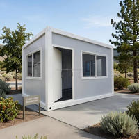 Oficina en Contenedor Desmontable de Construcción Rápida, Espacio Modular Reutilizable y Personalizable para Uso Comercial e Industrial