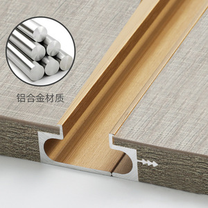 Aluminum Alloy <b>Cabinet</b> Bar Handle No Drilling Required French Style Mother And Child Handles For Kitchen Wardrobe Doors - Product Image 3