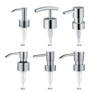 Fábrica al por mayor 24mm 28mm 33mm bombas de loción de Metal plato negro jabón líquido bomba de loción dispensador de jabón de manos bomba de embalaje - Product Image 1