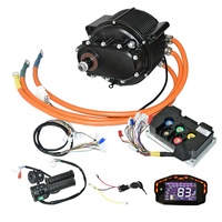 Kit de Motor de Tracción Media Super Power 1:2.37 QS165 96V 12000W 72V 60H V3 PMSM 9KW con Controlador Programable Fardriver ND72890