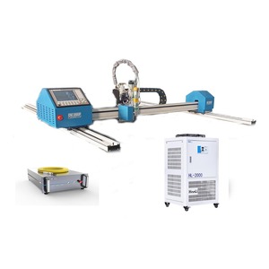 Machine de découpe laser à fibre automatique portable avec moteur pas à pas pour l'acier inoxydable et l'acier au carbone, mini découpeuse laser - Product Image 2