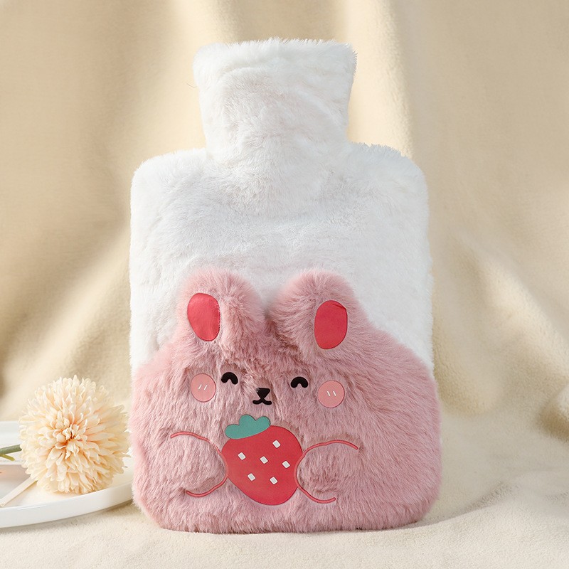 White Strawberry Bear that can be touched