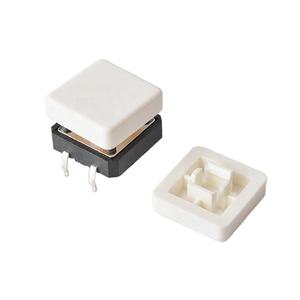 डालने छेद 4 पिन 12*12*7.3mm ऊंचाई 7.3 पीसीबी मिनी स्पर्श स्विच 12x12x7.3mm चातुर्य स्विच - Product Image 2