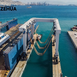 Zehua Kran 1-Tonnen Kleiner Mobiler Portalkran für Bootsheben und Yachten auf den Philippinen - Product Image 4