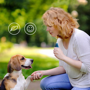 Pet <span class=keywords><strong>Dog</strong></span> Training Whistle Clicker Pet <span class=keywords><strong>Trainer</strong></span> Click Guide d'aide au chiot Obéissance Order Equipment - Product Image 6