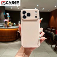 Coque de téléphone en silicone souple pour filles, couleur unie, tendance, couleur bonbon vibrante, antichoc, pour iPhone 11-18