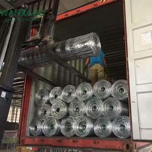 Manufacturer High <strong>Tension</strong> Woven Galvanized Fixed Knot <strong>Wire</strong> Mesh Farm <strong>Fence</strong> - Product Image 5