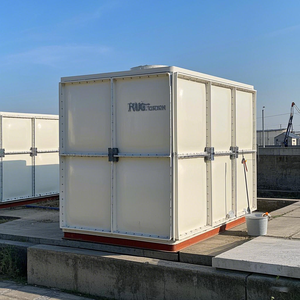 Réservoir de stockage d'eau segmenté en fibre de verre de haute qualité personnalisé en gros 220V tension souterraine combinée 3 ans de garantie - Product Image 4