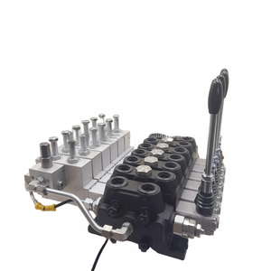 Vanne de commande directionnelle sectionnelle électro-hydraulique à 6 bobines, 100 L/min |   315 Bar Huamao Brand Garantie 1 an Fabricant OEM - Product Image 4
