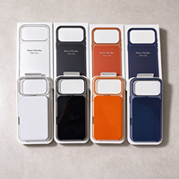 Casing HP Anti Menguning Transparan Tahan Banting Bahan PC Keras untuk iPhone 18 17 Pro Max, Pelindung dengan Tombol AI