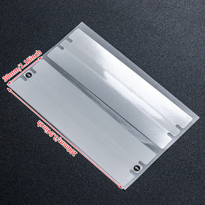 Özel boyut kolay gözyaşı kendinden yapışkanlı fermuar Kraft kağıt şeritler 30mm * posta kutusu paketi sızdırmazlık için 100mm şeffaf şeritler - Product Image 3