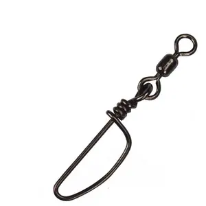 High Strength Stainless Steel Crane Swivel With Tournament Snap for Fishing