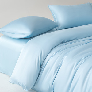 Nouvel ensemble de draps en fibre de bambou printemps-été 2026, doux pour la peau, qualité bébé, parure de <span class=keywords><strong>lit</strong></span> de luxe - Product Image 6