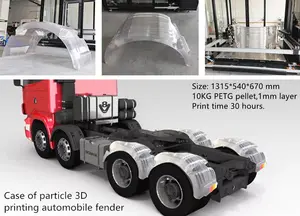 溶融粒子製造FPF 1500mm 3Dプリンター低コストプラスチックリサイクル可能粒状材料大型ノズル高速印刷