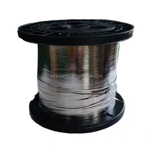 0.1*1.2 Mét Tabbing Dây Panel Năng Lượng Mặt Trời Pv Dây Năng Lượng Mặt Trời Chì Miễn Phí Ribbon Dây