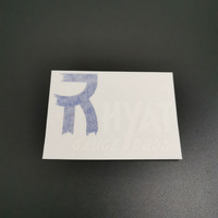 Múltiples diseños logotipo personalizado dos colores Plotter vinilo corte transferencia calcomanía pegatina con cinta de transferencia