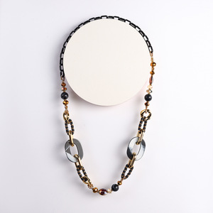Collier ras du cou bohème coloré en perles acryliques, chaîne épaisse en résine, bijoux mixtes pour femme, idéal pour les <span class=keywords><strong>vacances</strong></span> d'été - Product Image 5