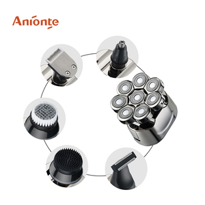 ANIONTE: Cordless Hair Grooming Kit 5 in 1 Rechargeable Waterproof Portable Bald <strong>Ball</strong> razor Eight Heads <strong>Shavers</strong> <strong>for</strong> Men/AT3875 - Product Image 1