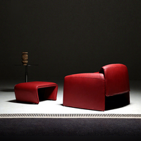 Fauteuil Crab style influenceur, pièce de design artistique haut de gamme, fauteuil individuel de loisirs, chaise italienne moderne minimaliste pour salon