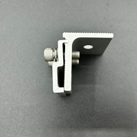 Supports de fixation pour panneaux solaires en aluminium pour toitures à joint debout