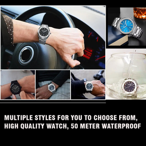 Oem Odm Roestvrij Staal Waterdicht Polshorloge Luxe <span class=keywords><strong>Japan</strong></span> Quartz Uurwerk Mannen <span class=keywords><strong>Excel</strong></span> Quartz Horloge Met Zilveren Kast - Product Image 4