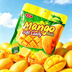 Caramelle Gommose Halal Certificate OEM ODM al Gusto Fragola e Mirtillo, Sacchetto da 350g, Gusto Fruttato, Produttore Cinese Boni Piglet - Product Image 1