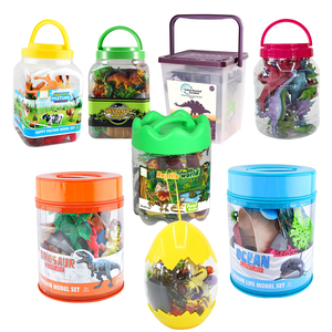 8 pièces Jouet en plastique Animaux sauvages Renard <span class=keywords><strong>Loup</strong></span> - Product Image 4