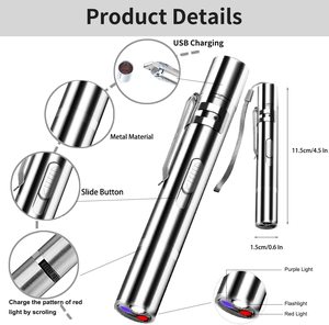 Puntero Láser LED RGB Rojo de Alta Potencia con Haz de Luz Estelar Recargable por USB - Product Image 5