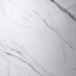 Piastrelle per pavimenti in gres porcellanato effetto marmo carrara super bianco lucido smaltato 60x60 cm - Product Image 1