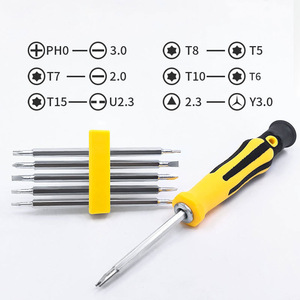 Multi Functional Screwdriver Set 7 In 1 Torx Ph0 T8 T10 Magnetic Bits For Electronics Repair And Household Use - Product Image 1