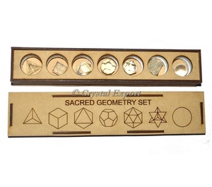 Crystal Quartz Geometry Set With <b>Long</b> <b>Box</b> - Product Image 1