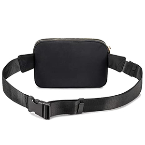 Fashionable Nylon Polyester Fanny Pack Lightweight Belt <b>Waist</b> <b>Bag</b> With Custom Logo Letter Decoration for <b>Men</b> Women - Product Image 3