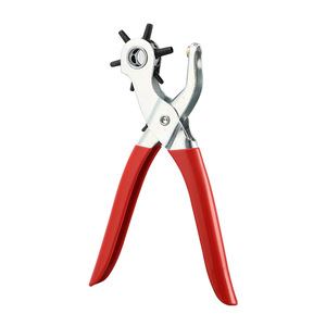 <span class=keywords><strong>Pince</strong></span> perforatrice <span class=keywords><strong>manuelle</strong></span> en acier robuste de 9 pouces pour trous de ceinture, 6 tailles, avec perforateur de cuir, métrique, personnalisable OEM, DIY - Product Image 6