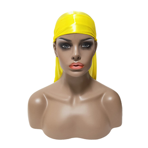 Đa dạng màu sắc thêm dài mượt durag cho nam giới và phụ nữ satin hip hop rapper ngủ <span class=keywords><strong>hat</strong></span> cướp biển cap với Doo Rag headwraps - Product Image 6