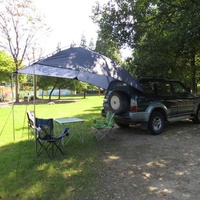 Pare-soleil portable anti-UV, léger et étanche, pour l'extérieur, suv pliant, arrière de voiture, auvent de tente pour le camping