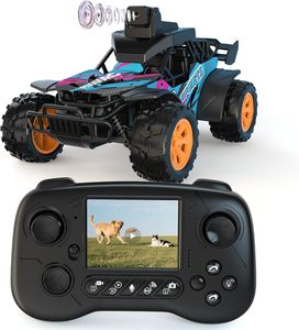 Auto RC Dwi Dowellin con Telecamera, Camion Telecomandato 2.4GHz con Schermo LCD e 60 Funzioni °   Telecamera regolabile, <span class=keywords><strong>video</strong></span> in diretta - Product Image 1