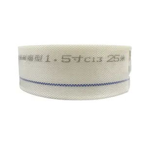 Factory Direct High Pressure Forestry Lightweight Canvas Fabric PE Lining Layflat Hose For Sale