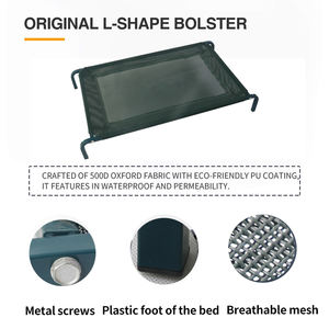 Jaula para Perros, Superventas, de Alta Calidad, de Acero Seco y Resistente, con Base Elevada Cuadrada, Lavable, Cómoda, Duradera, Multi-Tamaño, Universal, en Caja - Product Image 6