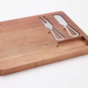 Planche à <span class=keywords><strong>fromage</strong></span> en bois d'acacia durable ensemble couteau <span class=keywords><strong>plateau</strong></span> <span class=keywords><strong>de</strong></span> coupe écologique pour usage domestique en plein air beau design <span class=keywords><strong>plateau</strong></span> <span class=keywords><strong>de</strong></span> service - Product Image 1