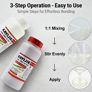 Adhesivo Epóxico de Dos Componentes de Color Invariante de Última Tecnología, Adecuado para el Unión de Muebles de Madera Maciza - Product Image 4