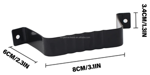 Sangle de fixation robuste sur mesure pour <span class=keywords><strong>gouttière</strong></span> et tuyau d'évacuation, support de fixation en aluminium pour l'installation de drainage mural et de toiture - Product Image 2