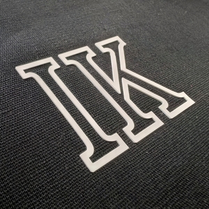 Parches de Goma 3D Personalizados de Alta Calidad, Etiqueta de Transferencia de Calor de Silicona 3D para Camisetas, Logotipo de Silicona para Ropa - Product Image 6