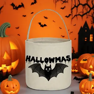 Bolsa <span class=keywords><strong>de</strong></span> Dulces Personalizada para Niños, Bolsa <span class=keywords><strong>de</strong></span> Lona con Diseño <span class=keywords><strong>de</strong></span> <span class=keywords><strong>Calabaza</strong></span> <span class=keywords><strong>de</strong></span> Halloween, para Decoración Festiva - Product Image 5