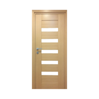 Portes en bois massif ignifugées avec quincaillerie de marque chinoise de premier plan - Utilisation commerciale et scolaire pour un design moderne