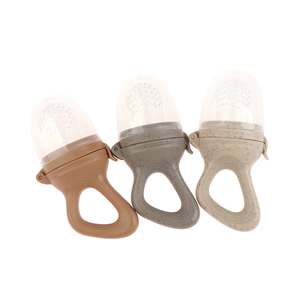 Mangeoire à fruits en silicone pour bébé avec couvercle motif Halloween tétine de dentition complément alimentaire frais sucette <span class=keywords><strong>grignoteuse</strong></span> - Product Image 1