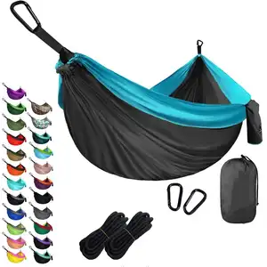 Outdoor Camping Hammock Portable Hammocks Camping Accessories For Backpacking Travel Beach Backyard Patio Hiking