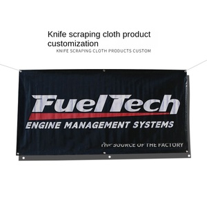 Lona Publicitaria de PVC Personalizada para Exteriores, Impermeable, Brillante, Resistente a los Rayos UV, Opaca, Impresión por Inyección de Tinta, 0.8mm de Grosor, Resistencia al Fuego V0 - Product Image 1