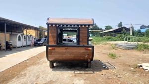 China Vendor Cart Wooden Meat Vendor for Fast Food Woods with Griddle Sale in Malaysia - Product Image 5