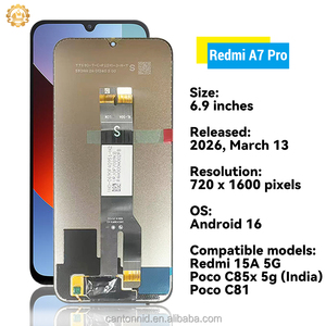 Nuevos Productos: Pantalla LCD Universal para <span class=keywords><strong>Xiaomi</strong></span> Redmi A7 Pro, Redmi 15A, Poco C81, Poco C8X 5G - Product Image 2