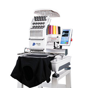 Machine à broder tête unique 12 aiguilles petit chapeau plat casquettes vêtements domestique 1 tête Machine à broder - Product Image 1